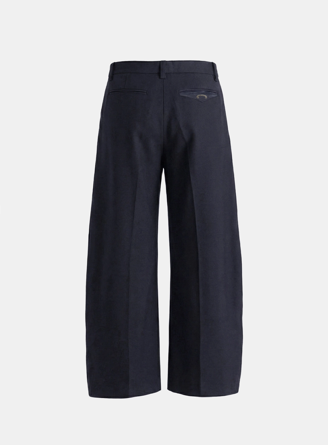 배드블러드 [w-pts26-083] 712 Spina Rivet Wide Slacks - Navy 상품 이미지 2