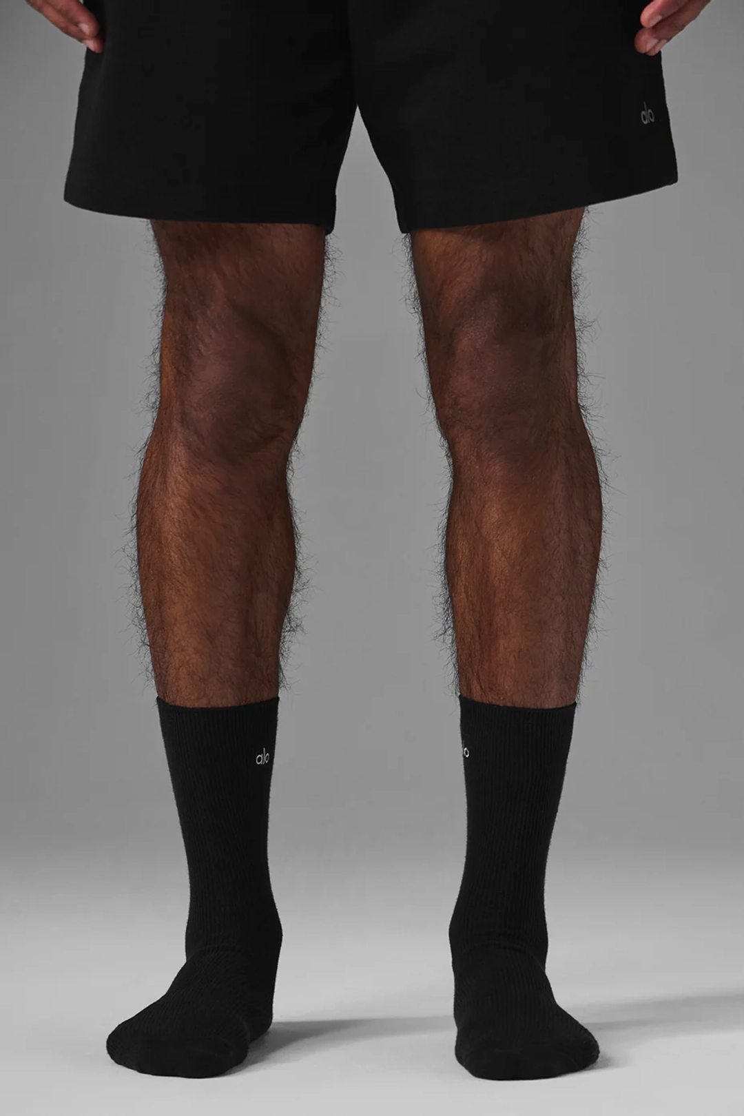 알로요가 Unisex Half-Crew Understated Sock - Black 상품 이미지 3