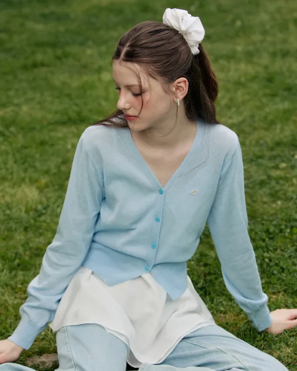 Summer light v neck cardigan - 6color
