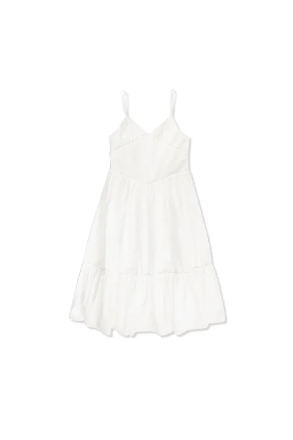 Polka frill dress