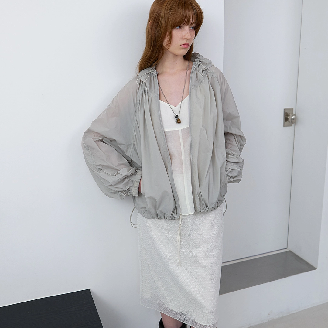 아뜰리에 나인 (JP-604)YU SHIRRING OVERSIZED JUMPER 상품 이미지 2