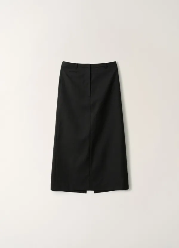 3RD / Noir Wool Skirt (Charcoal)