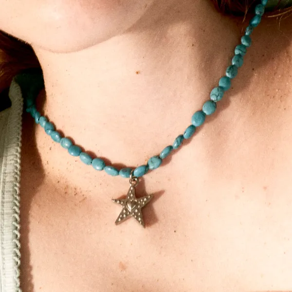 coastar necklace-blue