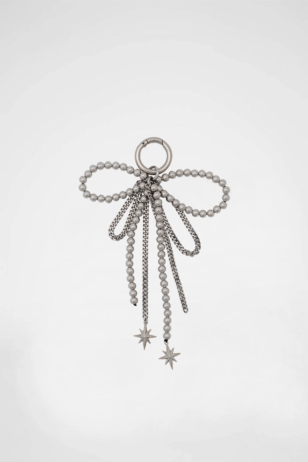 기호 ASTRA TWINS RIBBON KEYRING / SILVER 상품 이미지 1