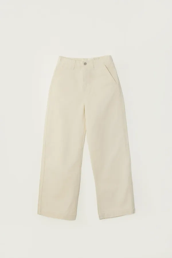 CLIYA WASHED COTTON PANTS_CREAM