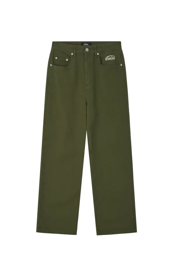 OXFORD JEANS-KHAKI