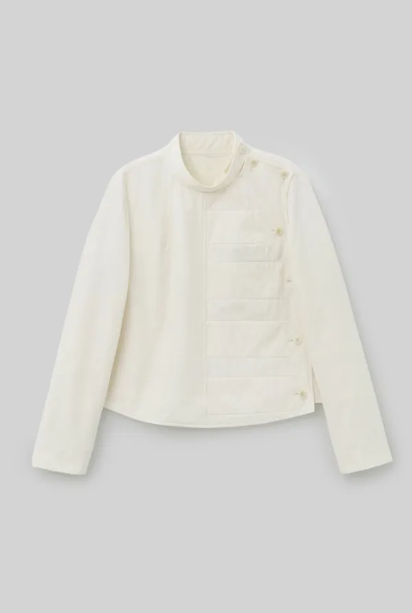 LINEAR FENCING JACKET (IVORY)