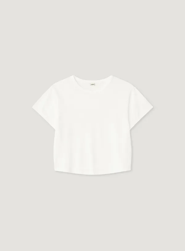 DUST CROP TEE_IVORY