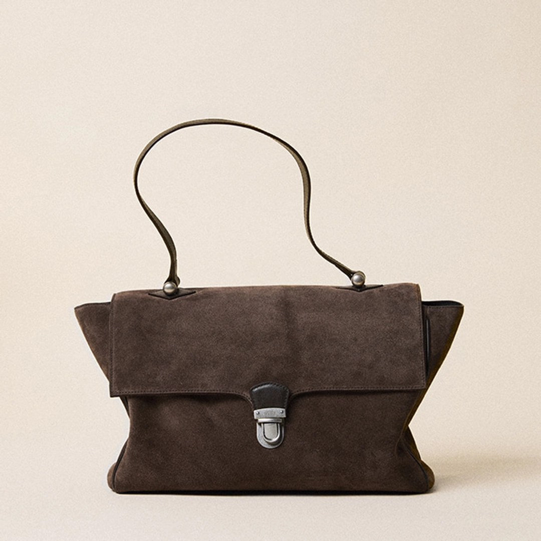 애테 BRIEF BAG_ESPRESSO SUEDE 상품 이미지 2