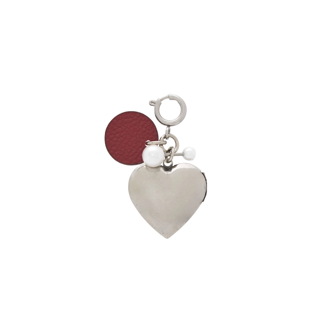 분크 Heart Memory Leather Charm Piccolo (하트 메모리 레더 참 피콜로) Topo Red 상품 이미지 3