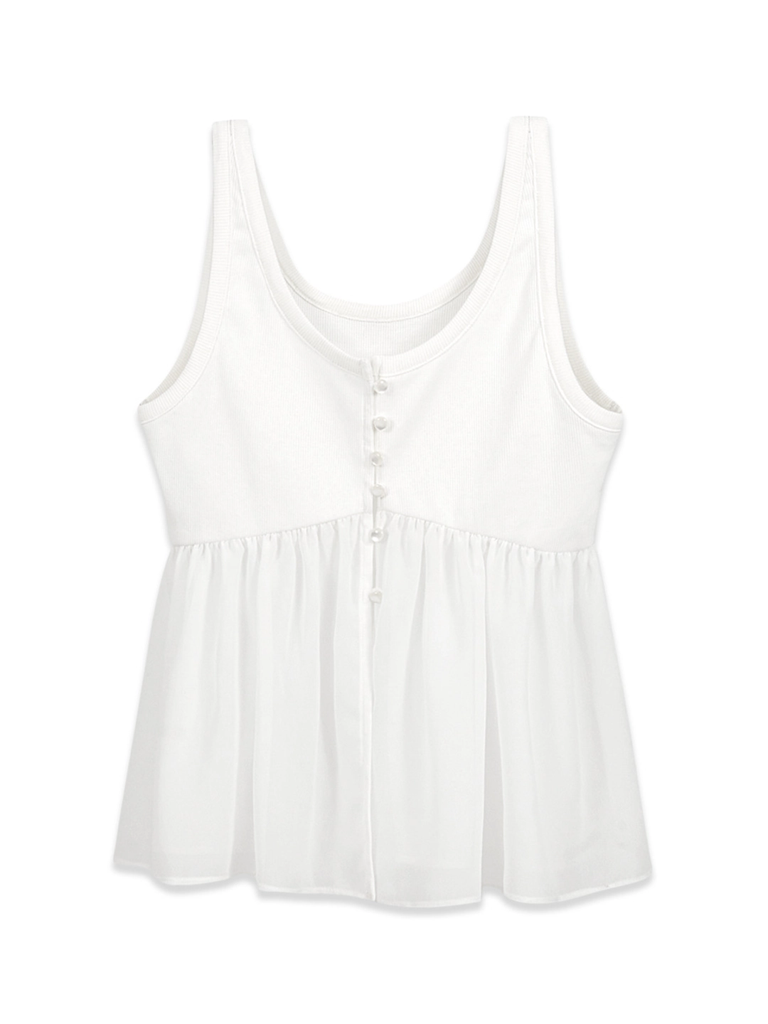 마가린핑거스 SHEER RIB BUSTIER (IVORY) 상품 이미지 3