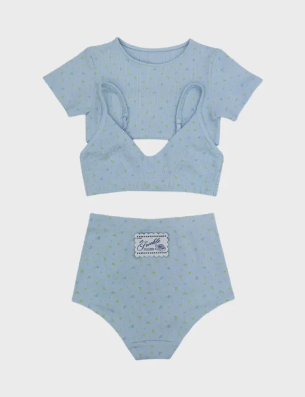 flower underwear set up