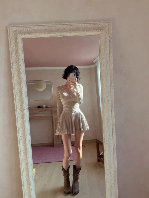 Ethnic Jacquard Mini dress