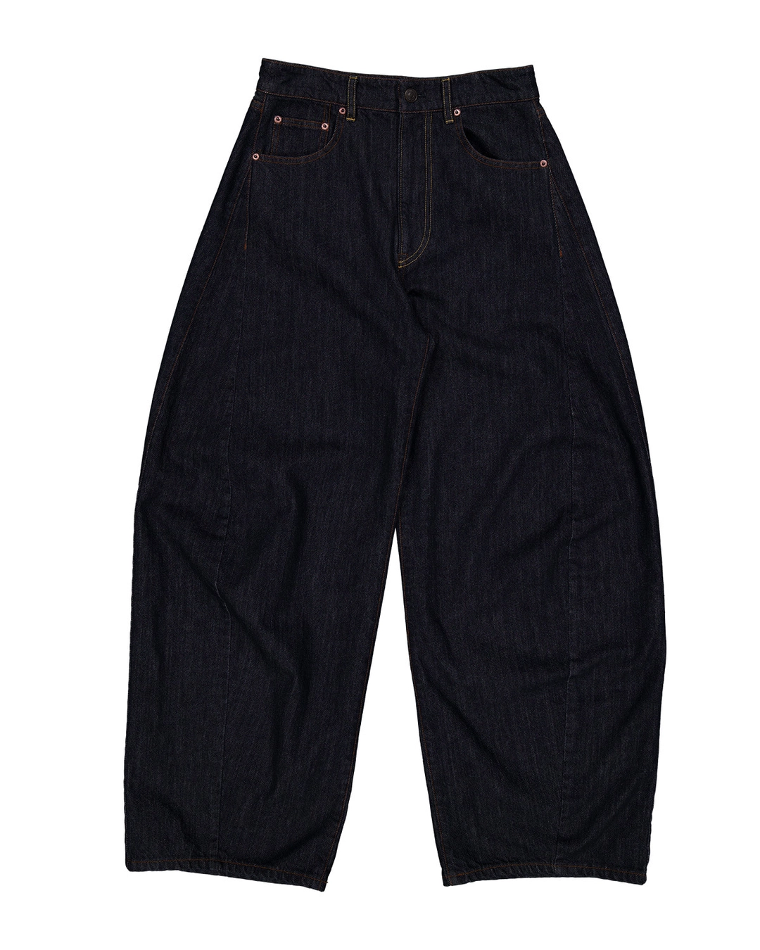 모노크롬 lemon curved denim pants (indigo)(10/23 이후 순차 출고) 상품 이미지 1