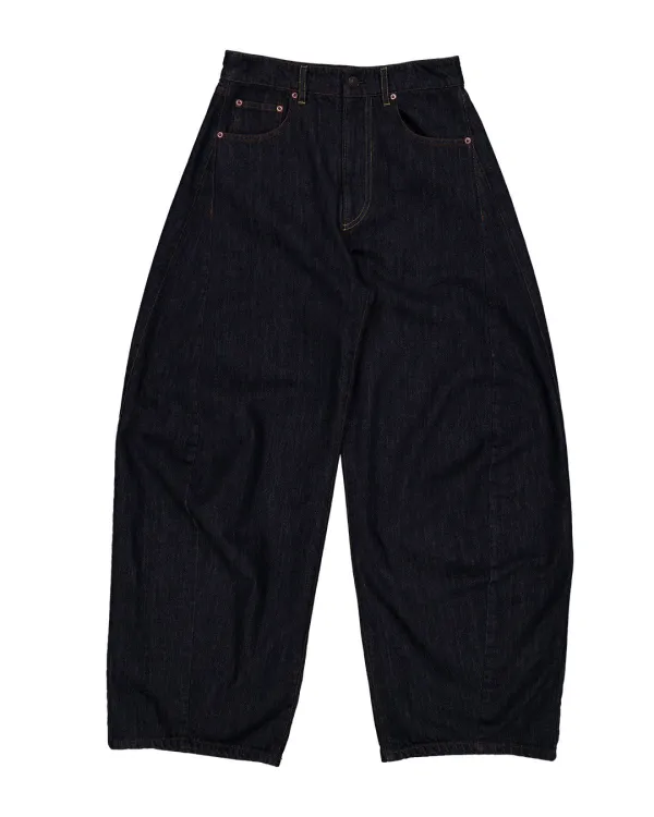 lemon curved denim pants (indigo)(10/23 이후 순차 출고)