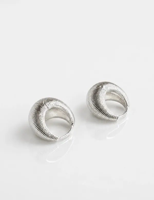 Textured Drop Earrings