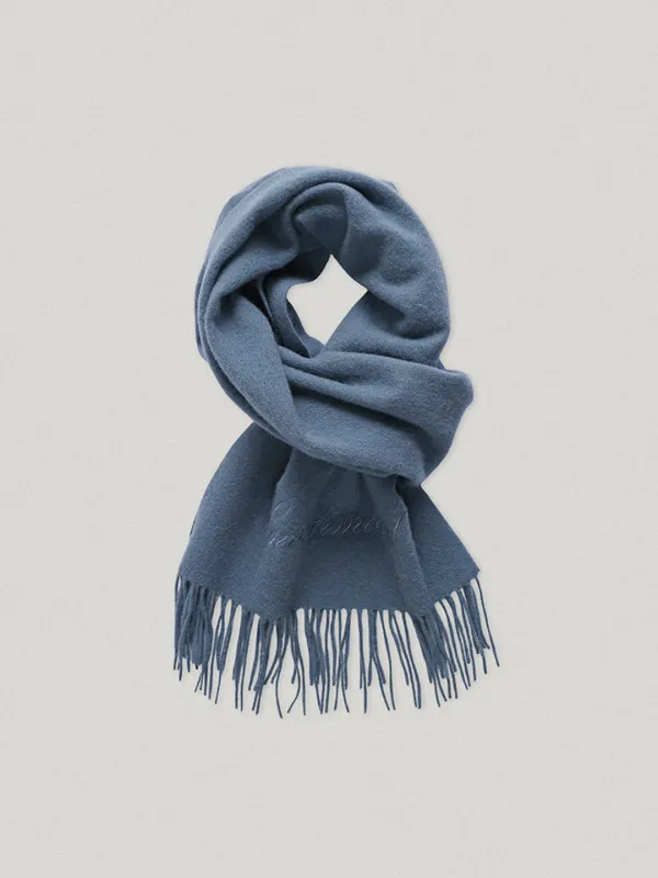 Blue Shadow Everett Wool Scarf (7th)