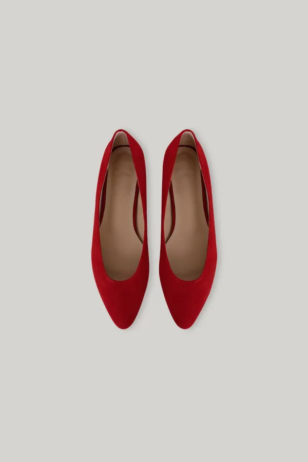 Brianna Suede Flat Shoes