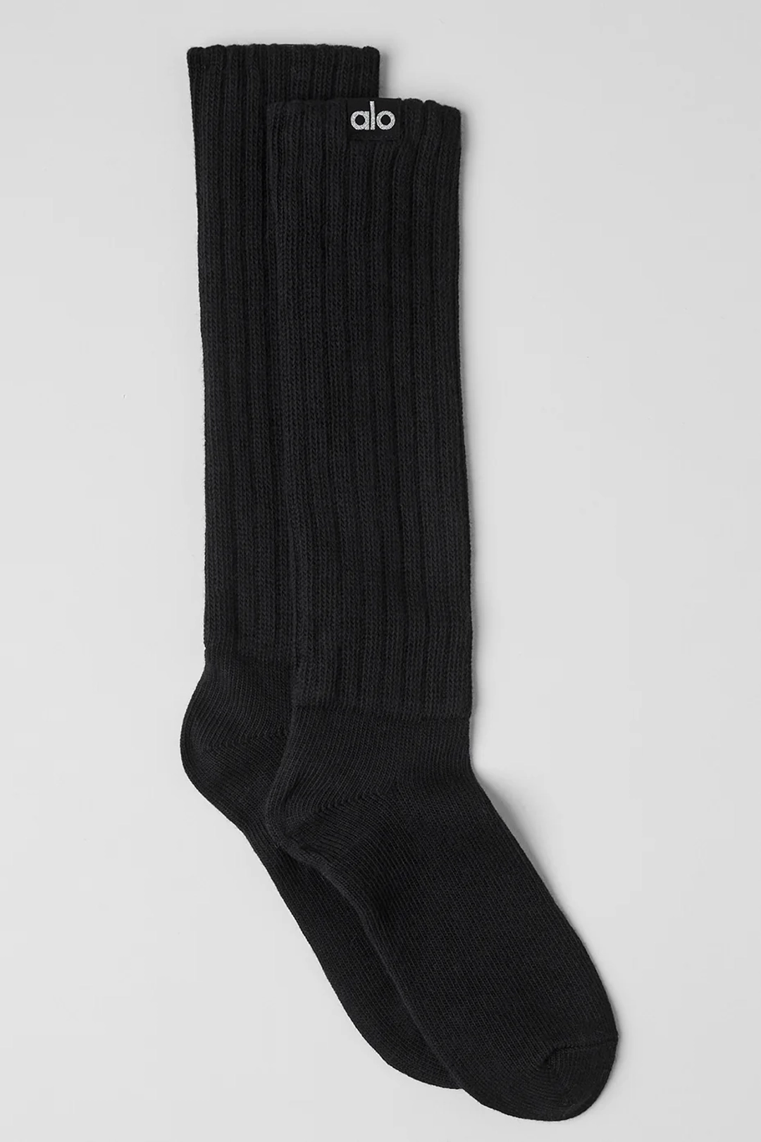 알로요가 Unisex Scrunch Sock - Black 상품 이미지 1