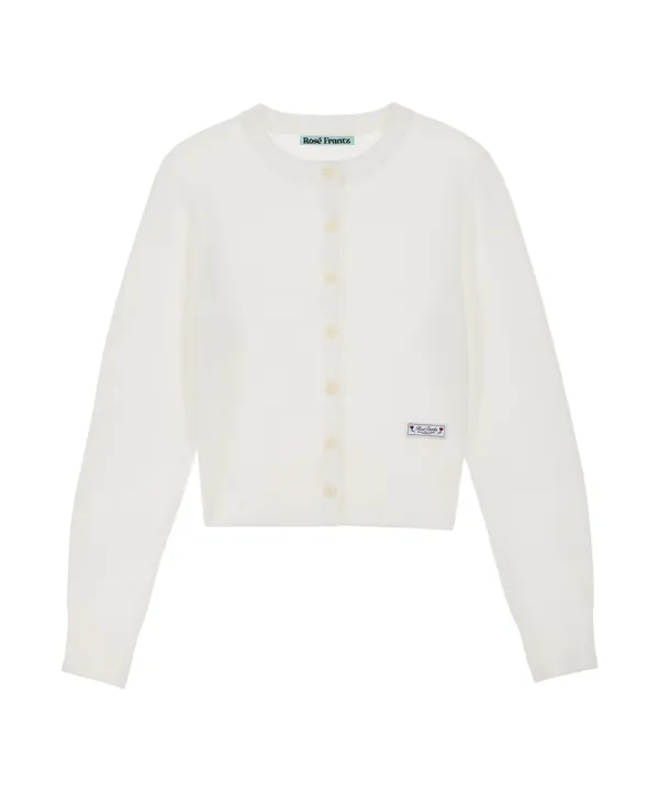 Soft Nut Button Cardigan [Ivory]