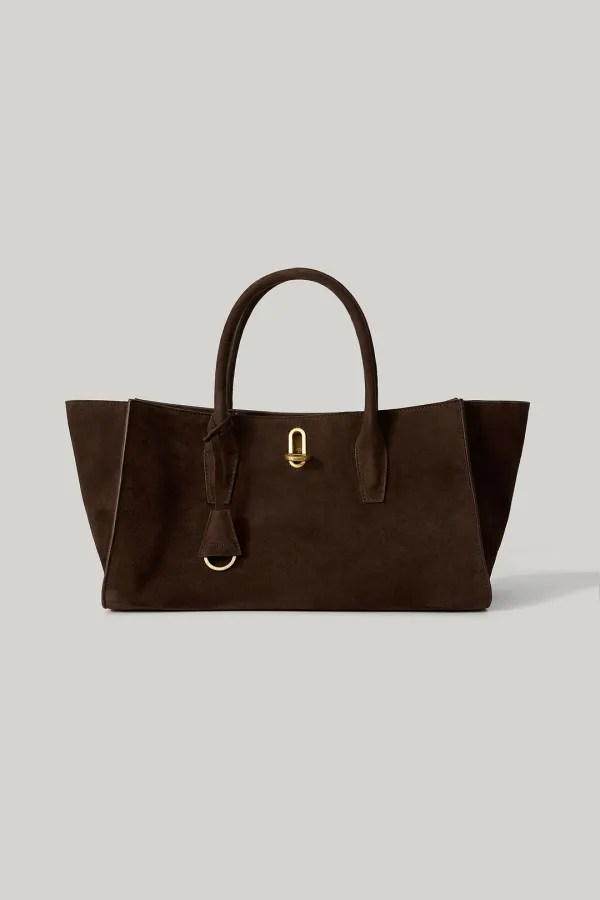 Carriel Suede Square Bag