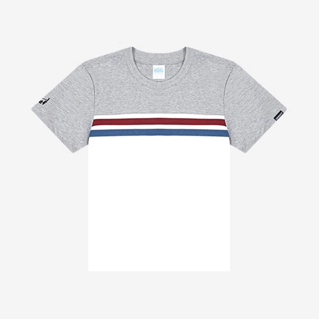 사파리스팟 1/2 Rec Ruit Math Liner Tee (Gray/White) 상품 이미지 1