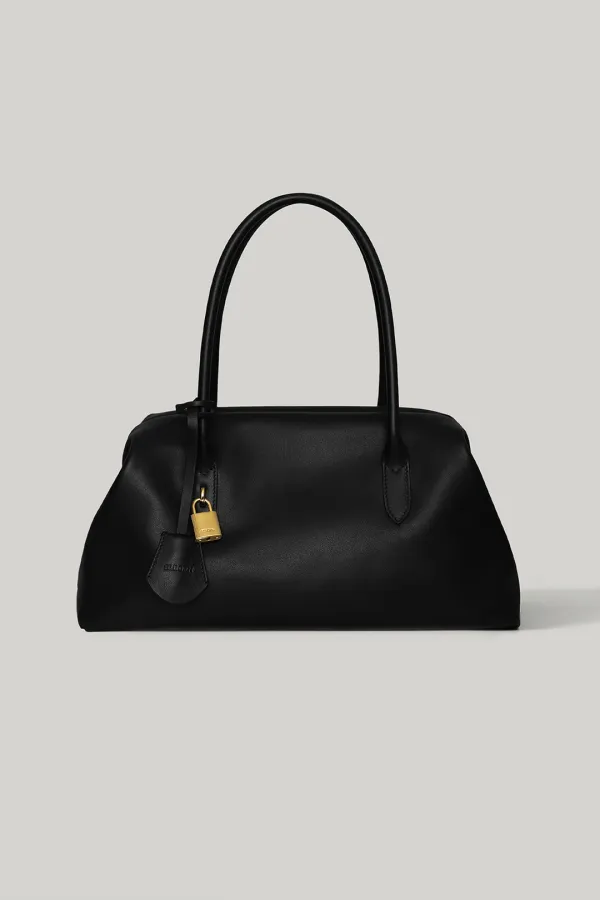 Dane Leather Soft Curve Bag