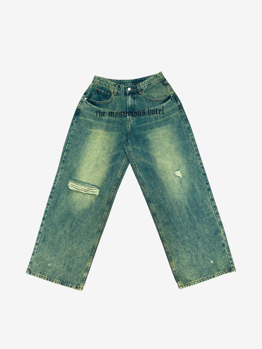 미스테리어스호텔 YELLOW WASHING JEANS 상품 이미지 2