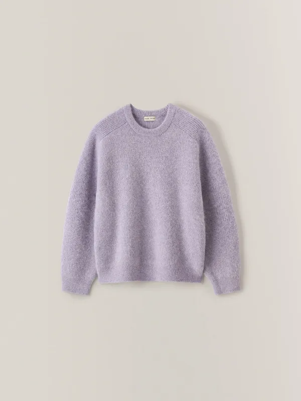 알파카 풀오버 니트_pastel purple