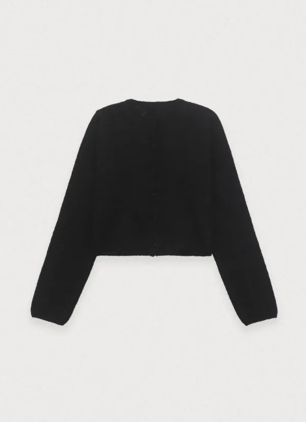 New melts cardigan set - black
