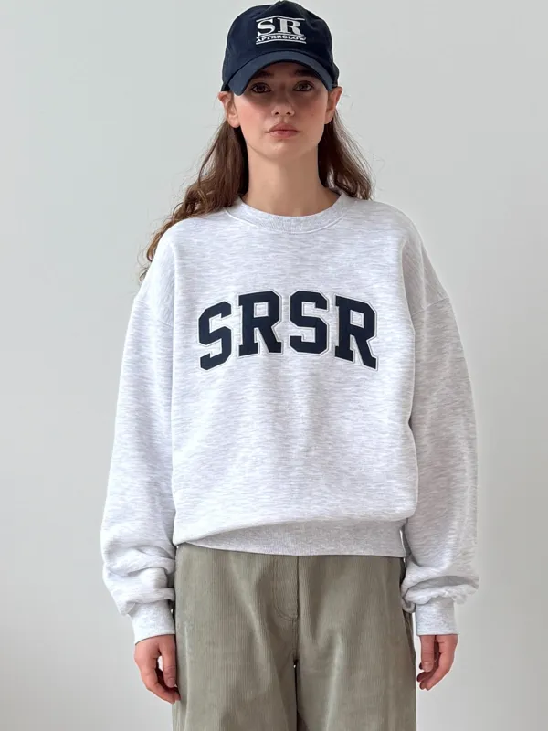 SRSR SIGNATURE SWEATSHIRT - LIGHT GRAY