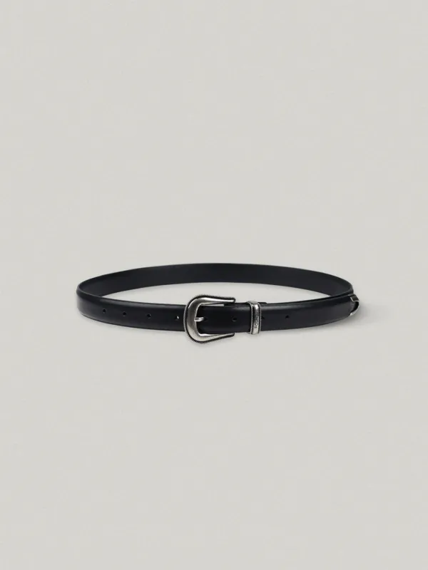 Vintage Western Belt - Black빈티지 웨스턴 벨트
