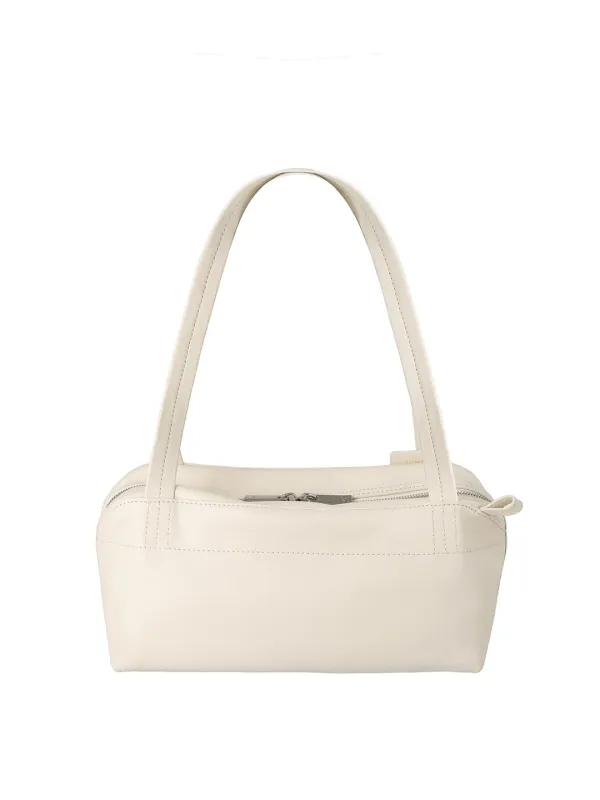 Raw shoulder bag_Ivory