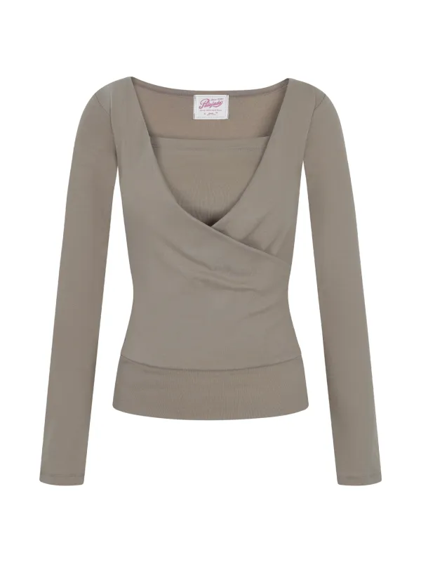 Basic Drape Long Sleeve