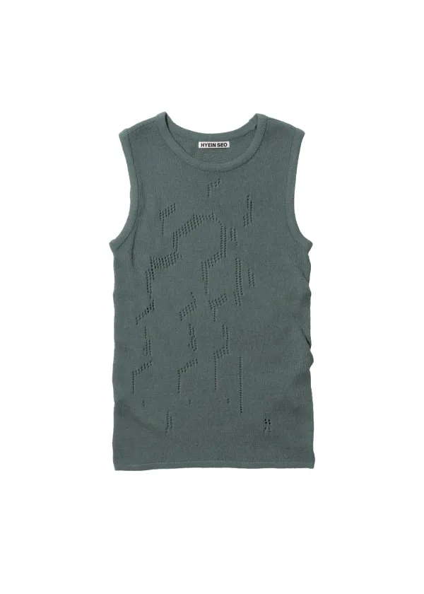 Twined Knit Sleeveless