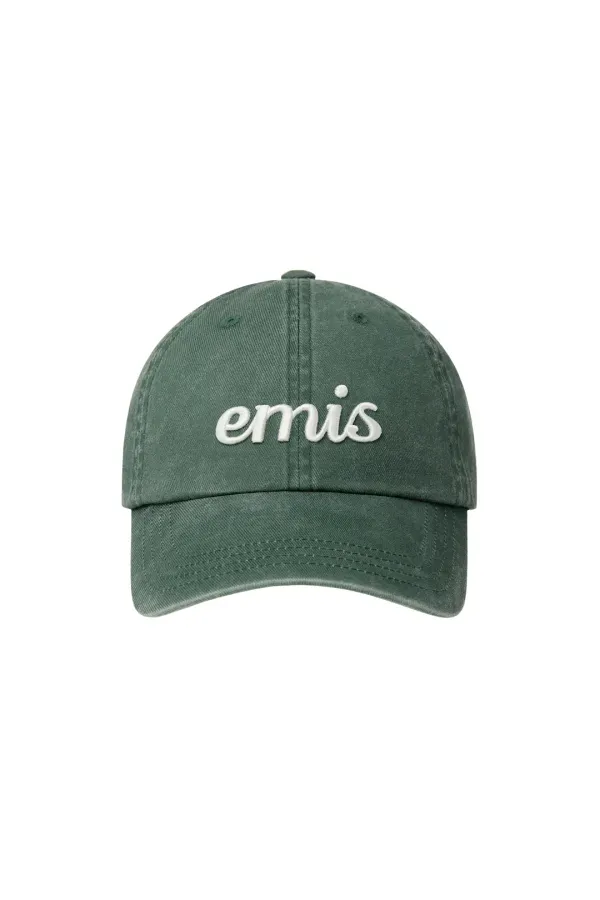 VINTAGE PIGMENT BALL CAP-GREEN