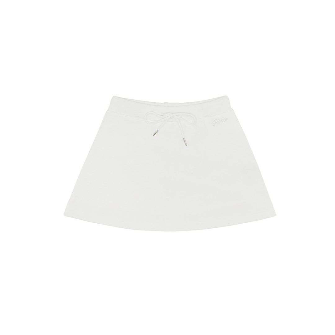 피브비 A Line Sweat Skirt (cloud white) 상품 이미지 1