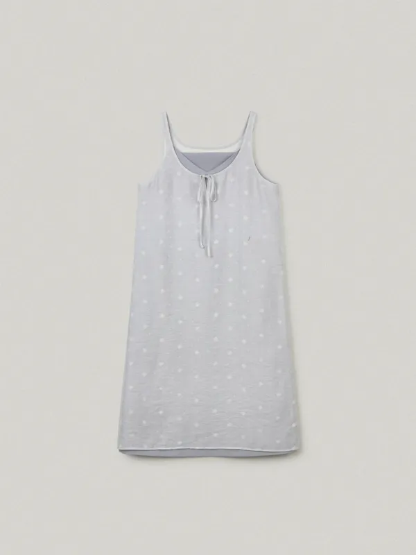 DANDELION LAYERED LONG DRESS - BLUE단델리온 레이어드 롱 드레스