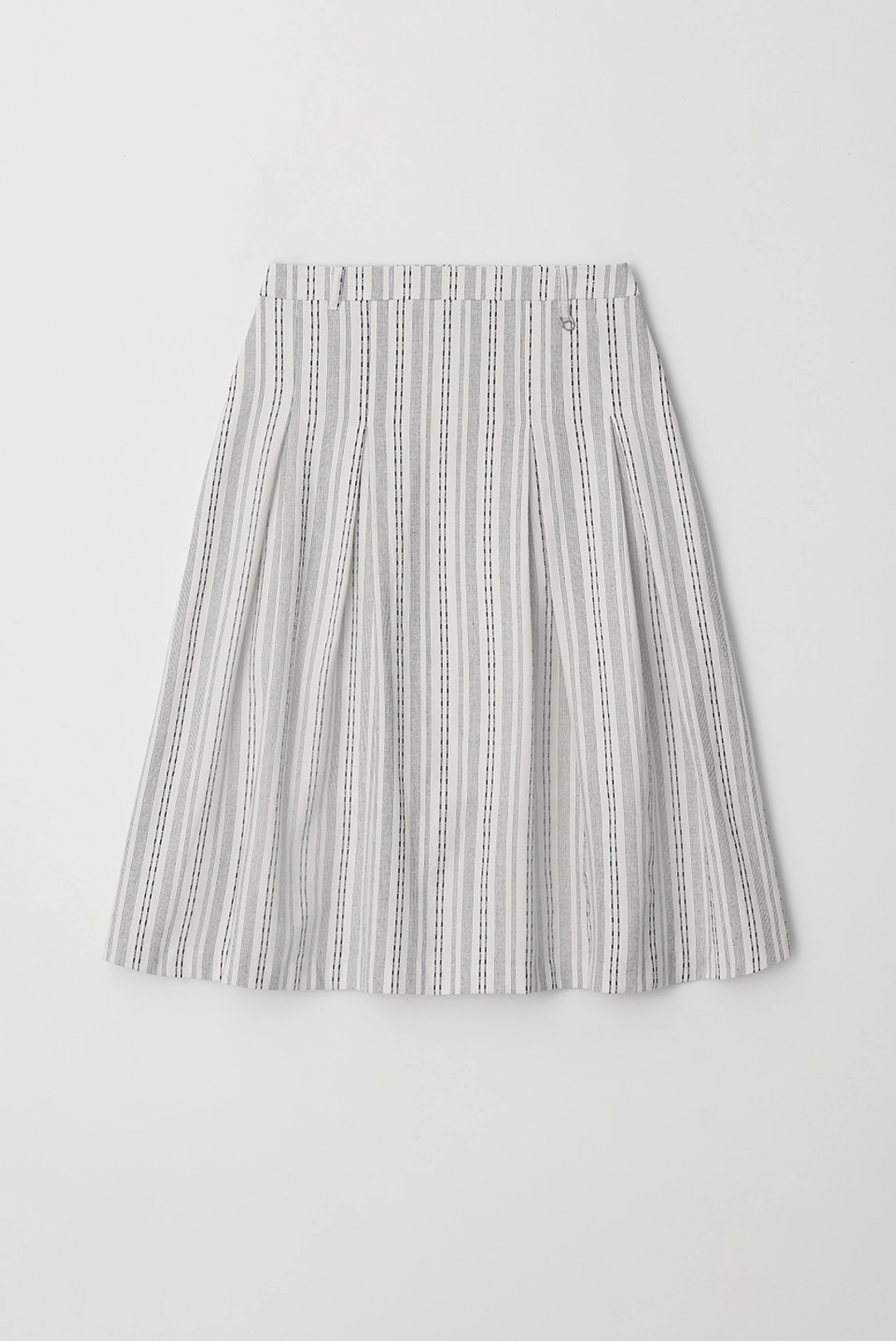 브렌다 브렌든 stitch pleats skirt - ivory 상품 이미지 1