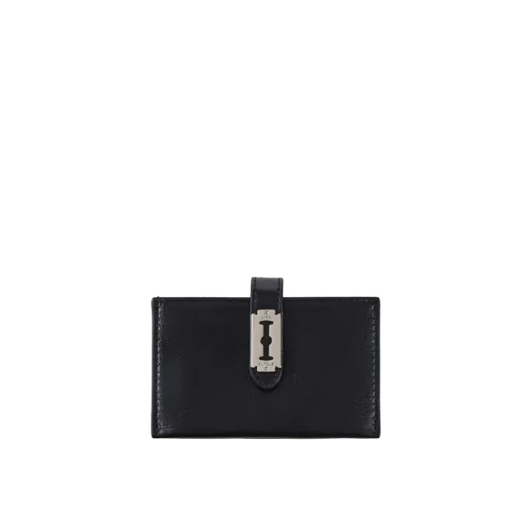 Magpie Soft Accoridon Card Wallet (맥파이 소프트 아코디언 카드지갑) Black