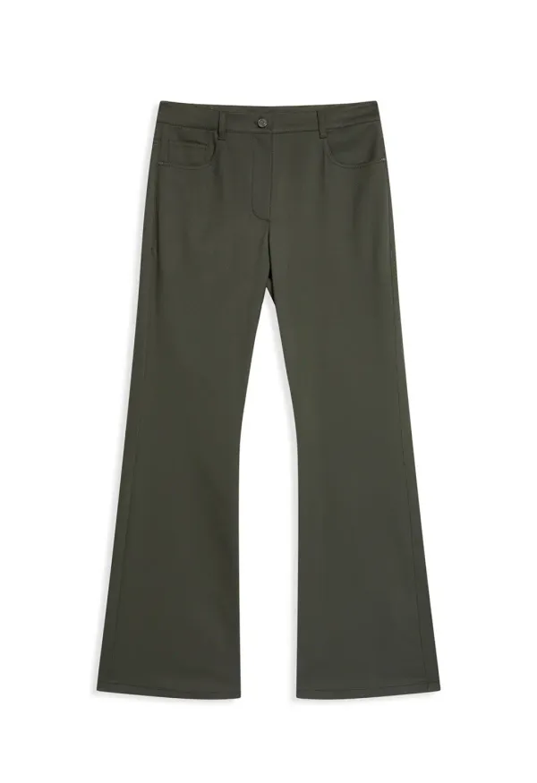 LOOSE BOOTCUT, KHAKI