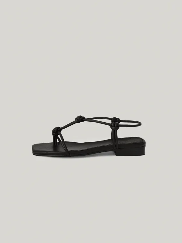 CORDA SANDAL (SOFT BLACK)