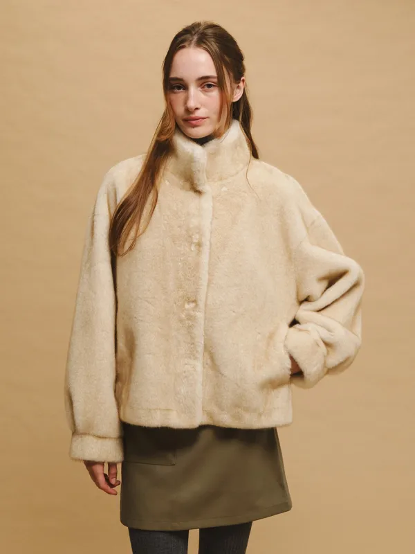 MELIA fur jacket_2colors