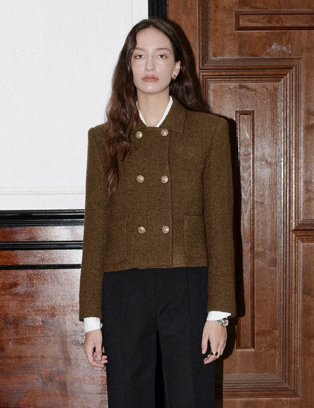 노미나떼 Kensington Jacket (Olive Brown) 상품 이미지 2