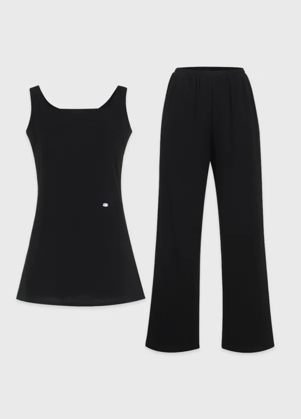  [44-120]  Nerivae Linen Bustier-Pants Setup  네리베 린넨 뷔스티에+팬츠 셋업 (여름-데일리룩-캐주얼룩-시즌룩-여름하객룩-여행룩-바캉스룩-뷔스티에셋업-팬츠셋업-셋업-린넨-린넨셋업-빅사이즈-자체제작) 