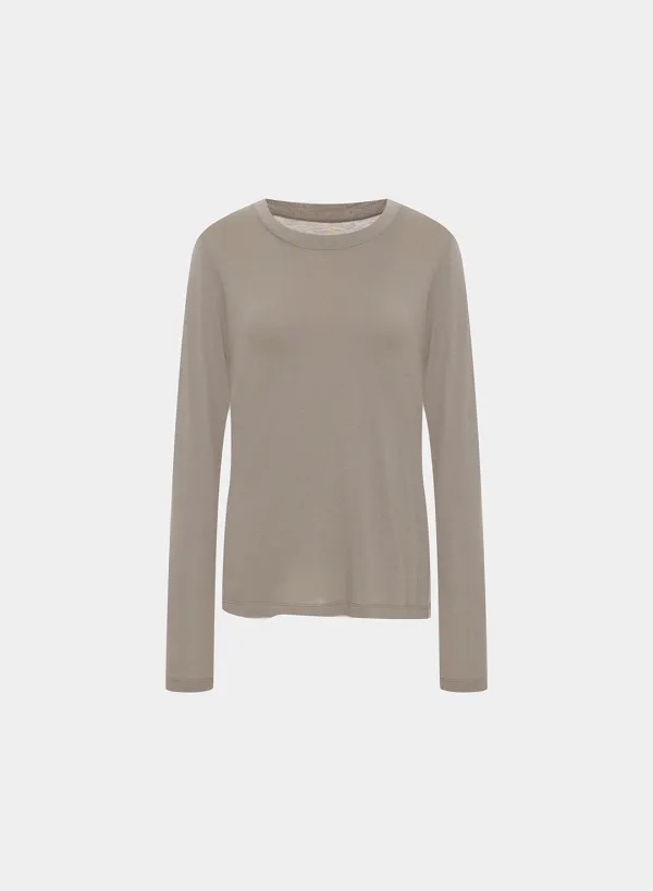 Denma long sleeve round T