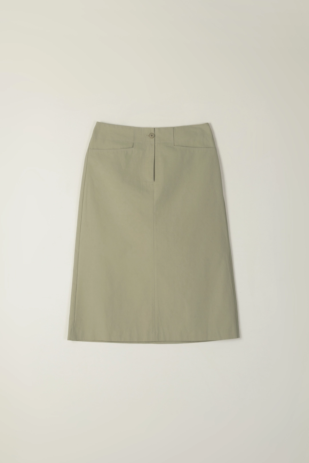 세이지먼트 LOMON COTTON HALF SKIRT_BEIGE 상품 이미지 1