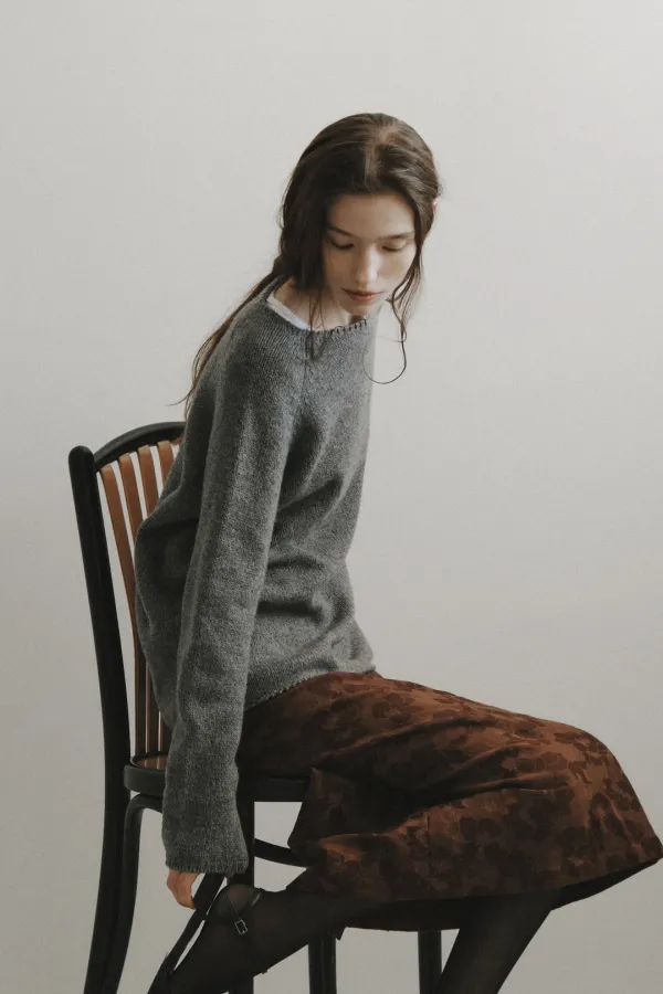 Milos Boat Neck Knit