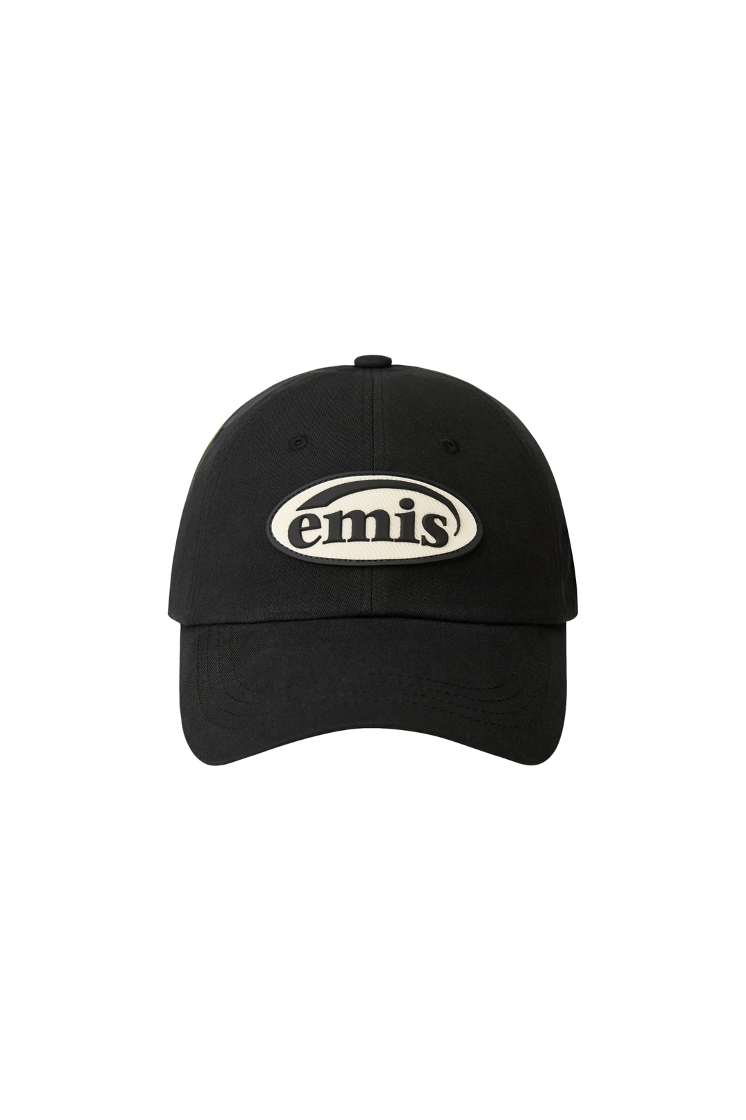 이미스 RUBBER PATCH BALL CAP-BLACK 상품 이미지 1