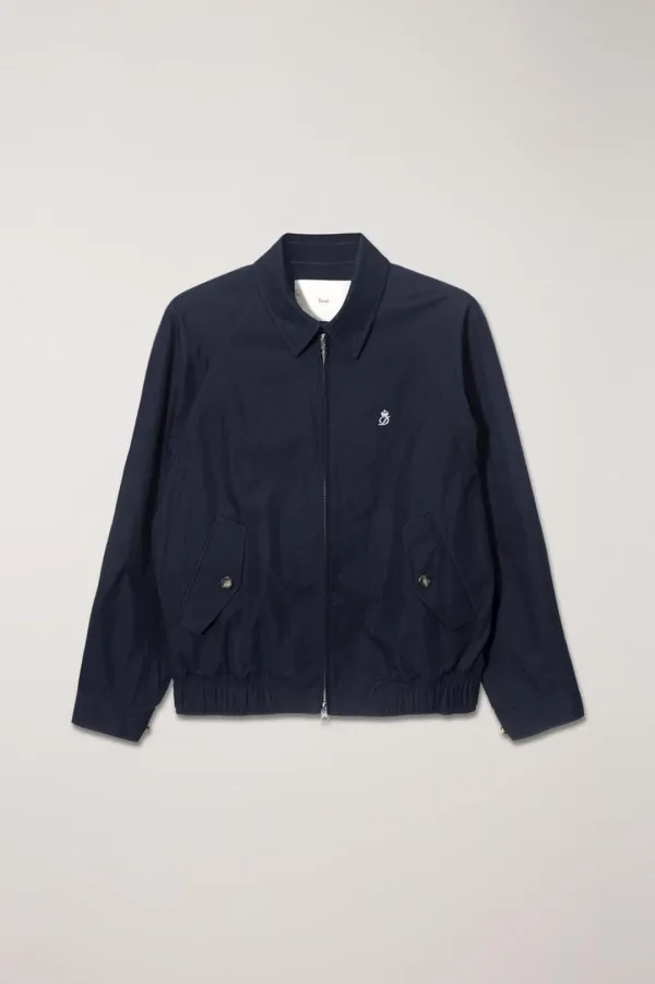 UNISEX SUMMER HARRINGTON JACKET FRENCH NAVY